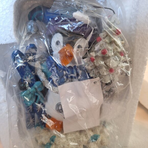 Snow Bundles Ski Penguin Stocking Holder Heavy Two Piece Christmas Winter Sports - Picture 3 of 10